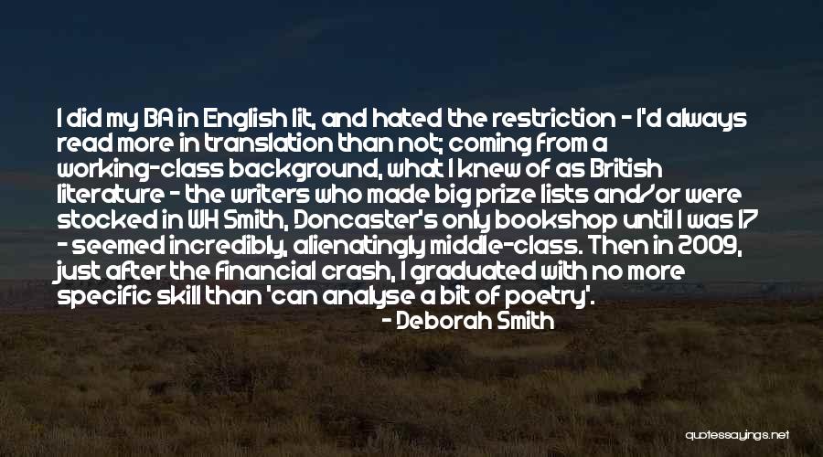 D.w. Read Quotes By Deborah Smith