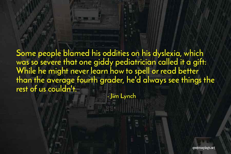 D.w. Read Quotes By Jim Lynch