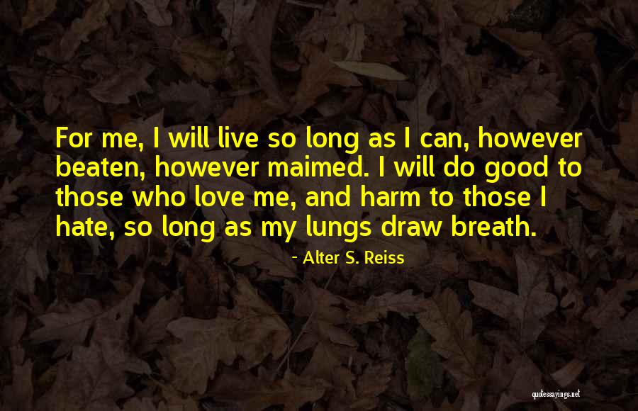 D810 Quotes By Alter S. Reiss D810 Quotes By Alter S. Reiss