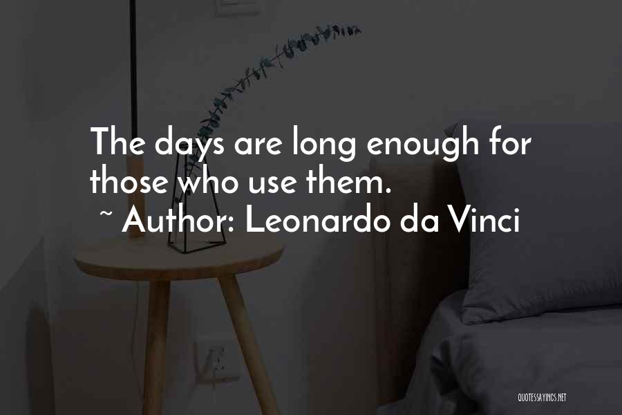 Da Best Quotes By Leonardo Da Vinci