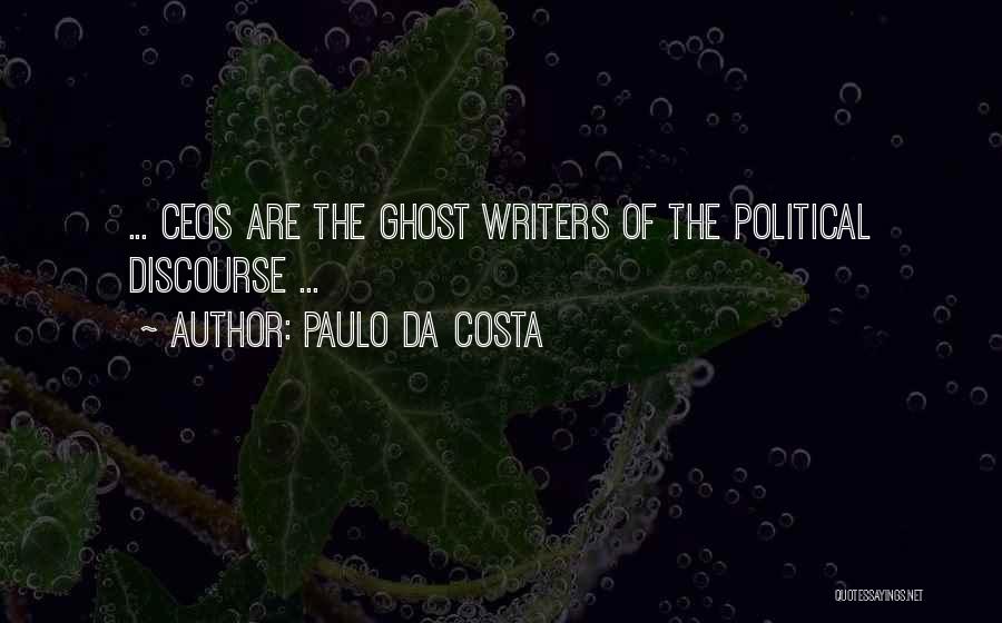 Da Best Quotes By Paulo Da Costa