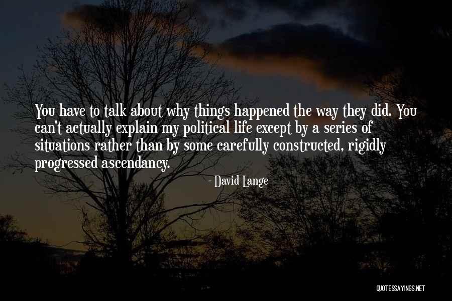Daarentegen Betekenis Quotes By David Lange