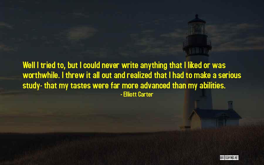 Dabruzzos Acting Quotes By Elliott Carter Dabruzzos Acting Quotes By Elliott Carter