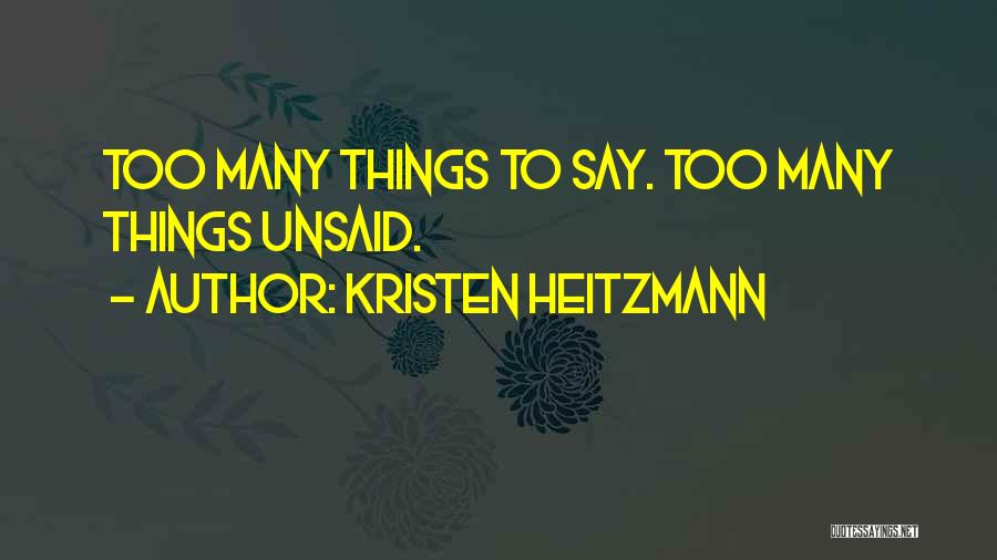 Dabs Marijuana Quotes By Kristen Heitzmann