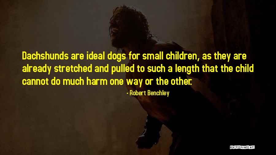 Dachshunds Quotes By Robert Benchley Dachshunds Quotes By Robert Benchley