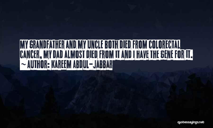 Dad Died Quotes By Kareem Abdul-Jabbar