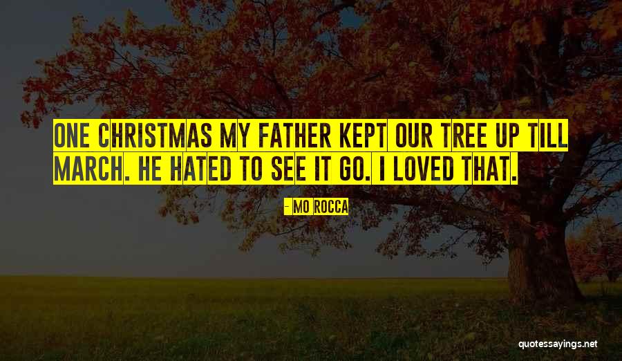 Dad For Christmas Quotes By Mo Rocca