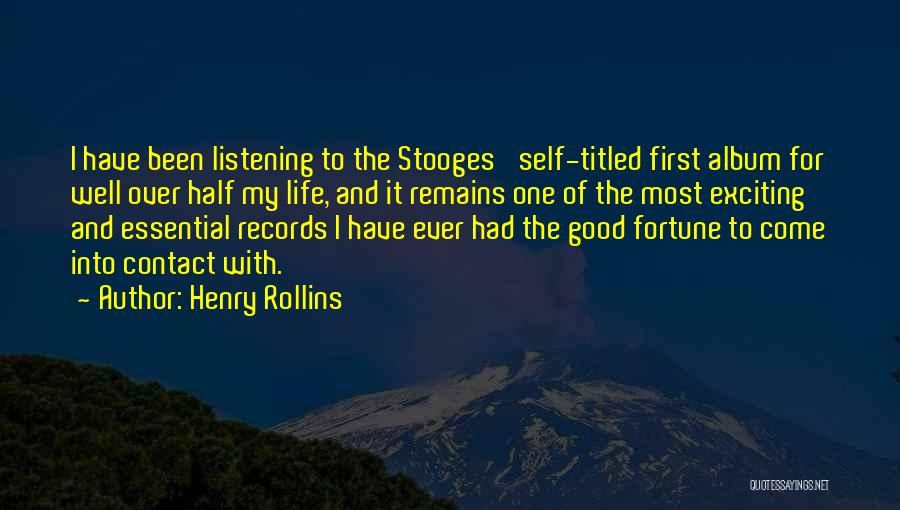 Dad From Daughter In Marathi Quotes By Henry Rollins