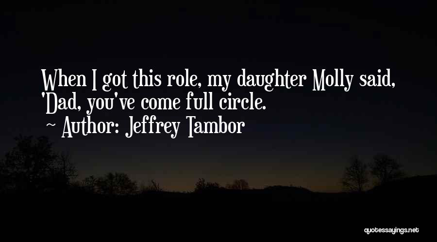 Dad From Daughter Quotes By Jeffrey Tambor
