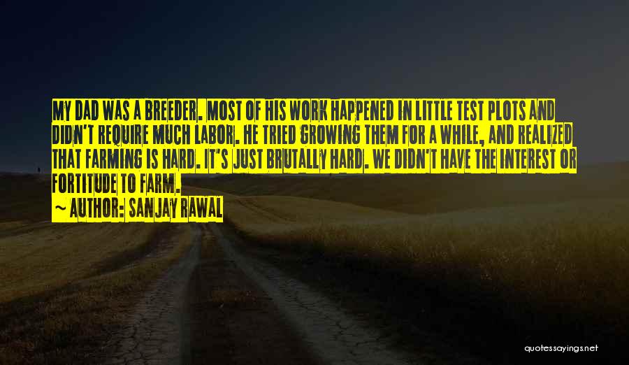 Dad Hard Work Quotes By Sanjay Rawal
