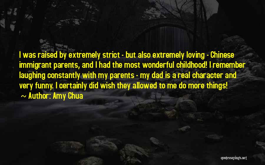 Dad Raised Me Quotes By Amy Chua