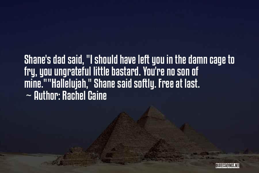Dad You Left Me Quotes By Rachel Caine