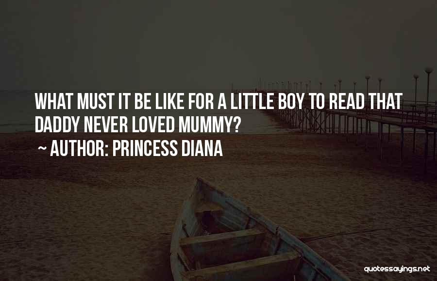 Daddy's Little Boy Quotes By Princess Diana