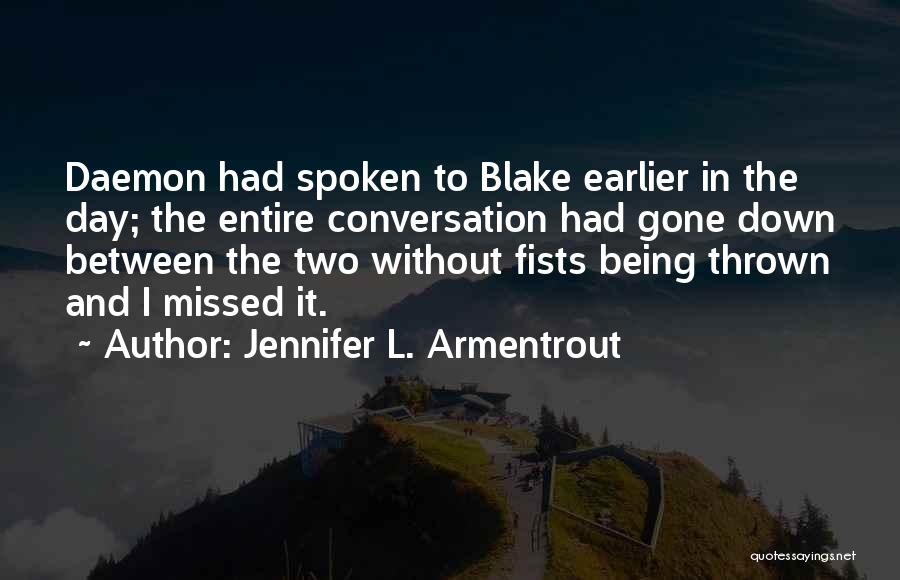 Daemon Black Quotes By Jennifer L. Armentrout