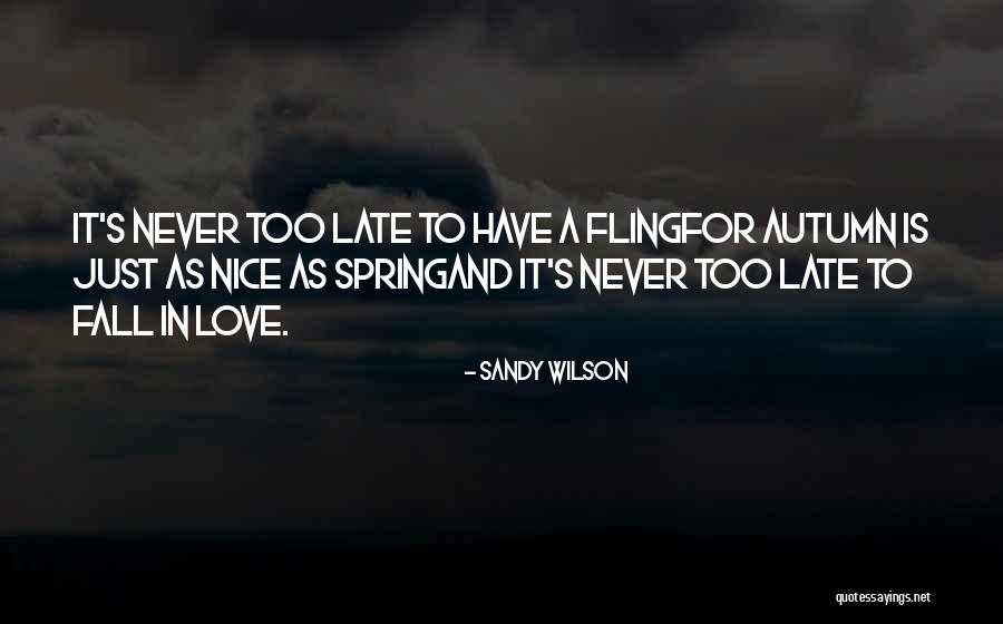 Daesy Behrhorst Quotes By Sandy Wilson Daesy Behrhorst Quotes By Sandy Wilson