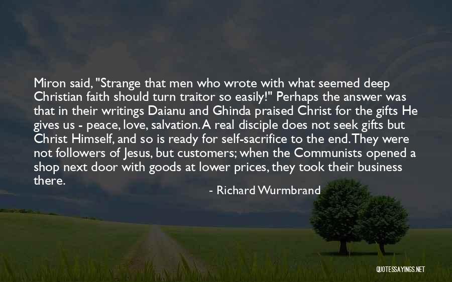Daianu Quotes By Richard Wurmbrand Daianu Quotes By Richard Wurmbrand