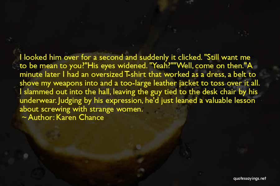 Daigo Street Quotes By Karen Chance