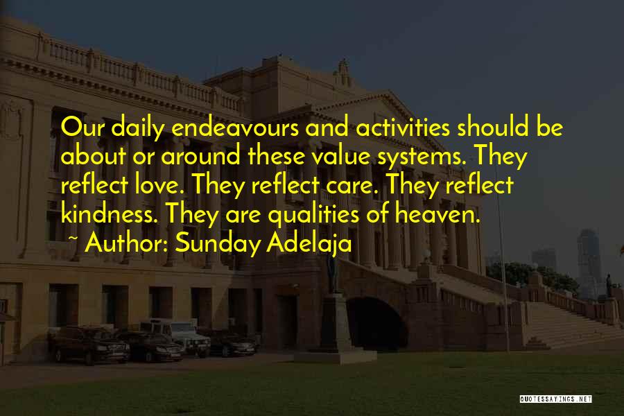 Daily Activities Quotes By Sunday Adelaja