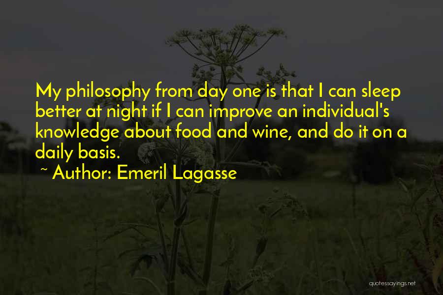 Daily Basis Quotes By Emeril Lagasse