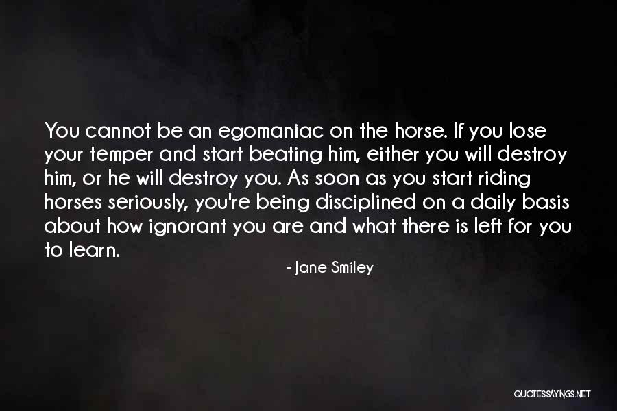 Daily Basis Quotes By Jane Smiley