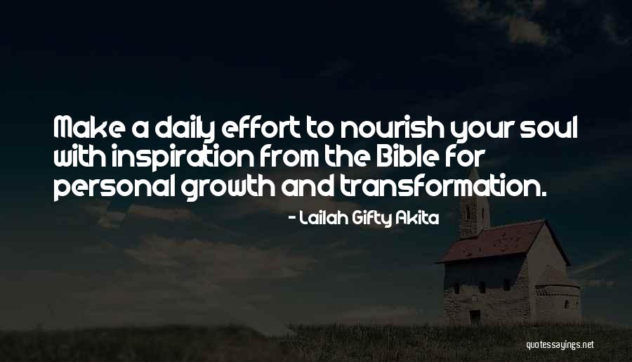 Daily Bible Reading Quotes By Lailah Gifty Akita