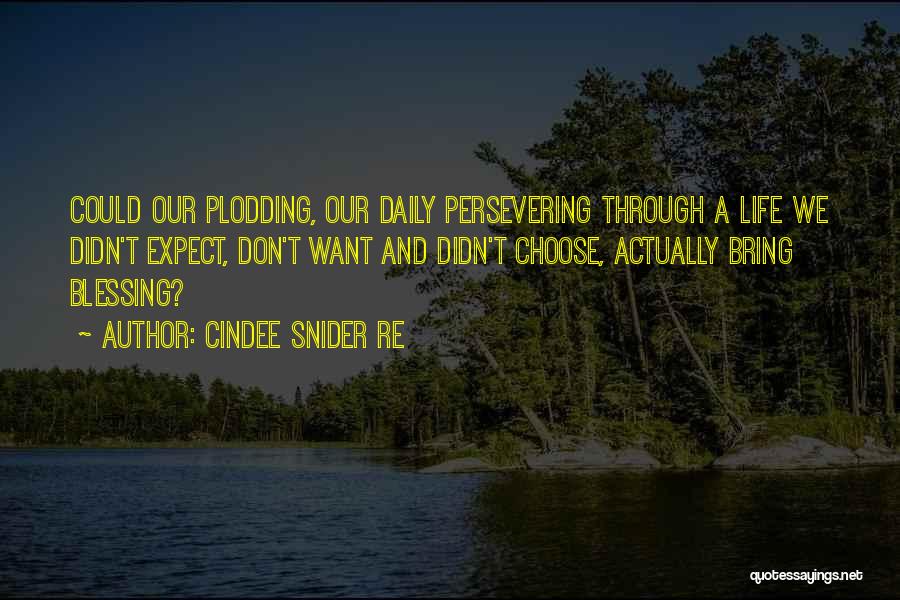 Daily Blessings Quotes By Cindee Snider Re