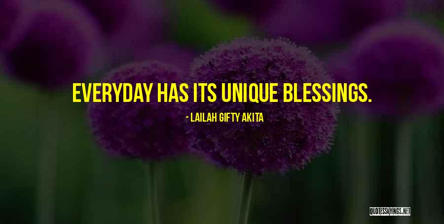 Daily Blessings Quotes By Lailah Gifty Akita