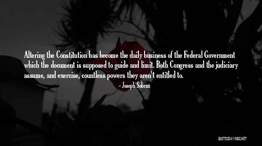 Daily Business Quotes By Joseph Sobran Daily Business Quotes By Joseph Sobran