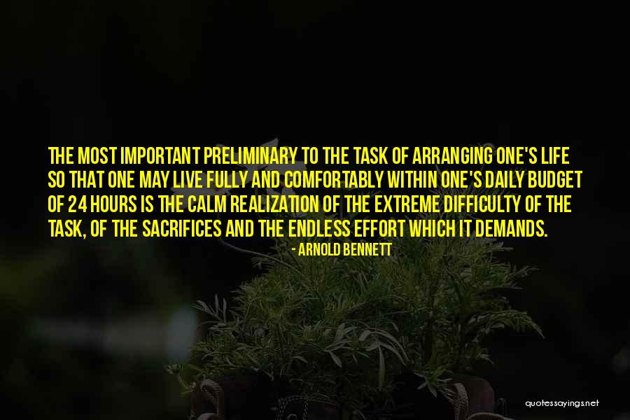 Daily Calm Quotes By Arnold Bennett Daily Calm Quotes By Arnold Bennett