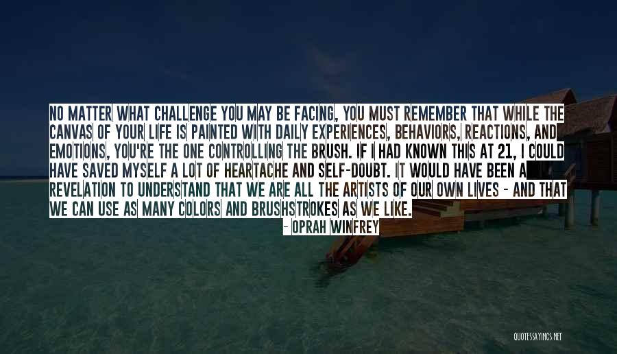 Daily Challenge Quotes By Oprah Winfrey Daily Challenge Quotes By Oprah Winfrey