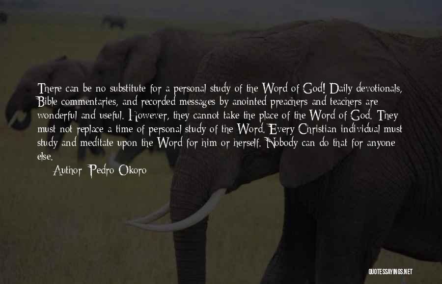 Daily Christian Spiritual Quotes By Pedro Okoro