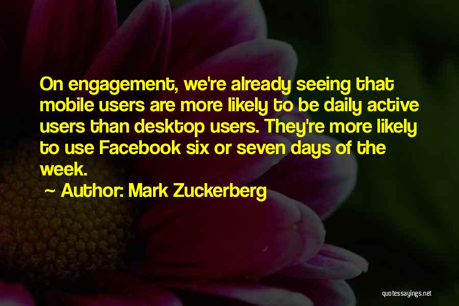 Daily Desktop Quotes By Mark Zuckerberg