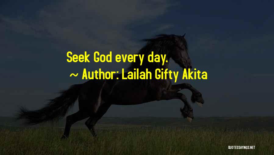 Daily Devotion Quotes By Lailah Gifty Akita