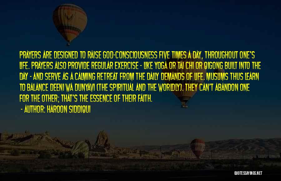 Daily Exercise Quotes By Haroon Siddiqui