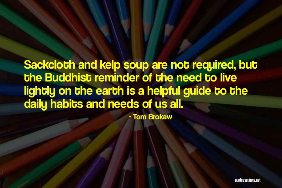 Daily Habits Quotes By Tom Brokaw