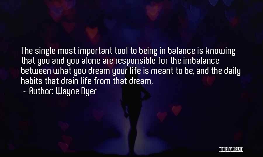 Daily Habits Quotes By Wayne Dyer