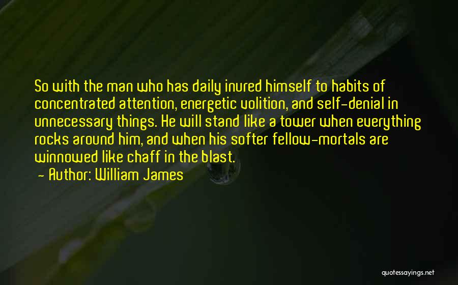 Daily Habits Quotes By William James