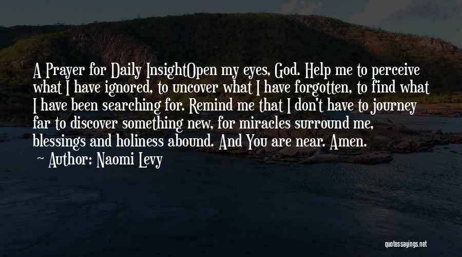 Daily Insight Quotes By Naomi Levy