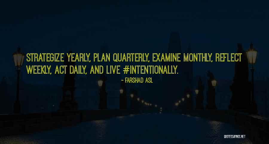 Daily Plan Quotes By Farshad Asl Daily Plan Quotes By Farshad Asl