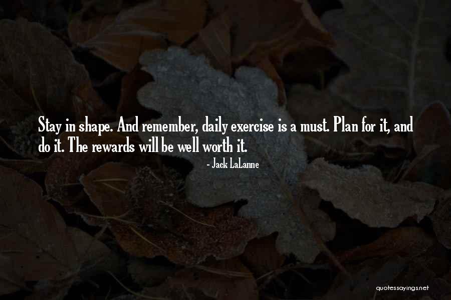 Daily Plan Quotes By Jack LaLanne Daily Plan Quotes By Jack LaLanne