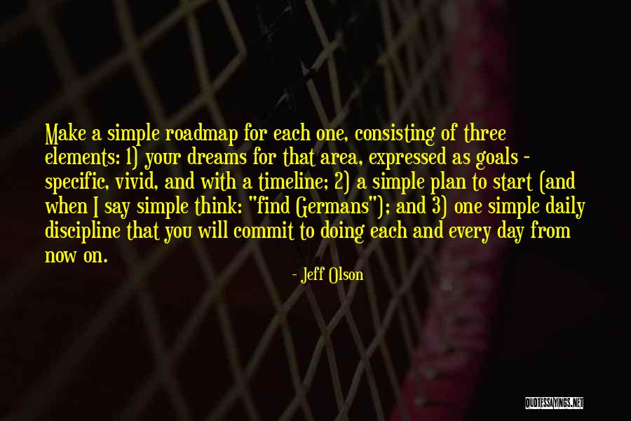 Daily Plan Quotes By Jeff Olson