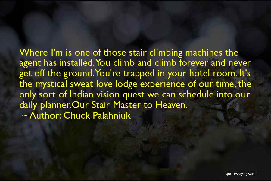 Daily Planner With Quotes By Chuck Palahniuk
