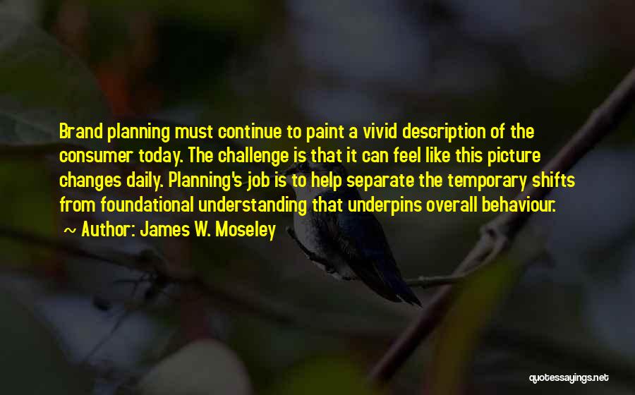 Daily Planning Quotes By James W. Moseley