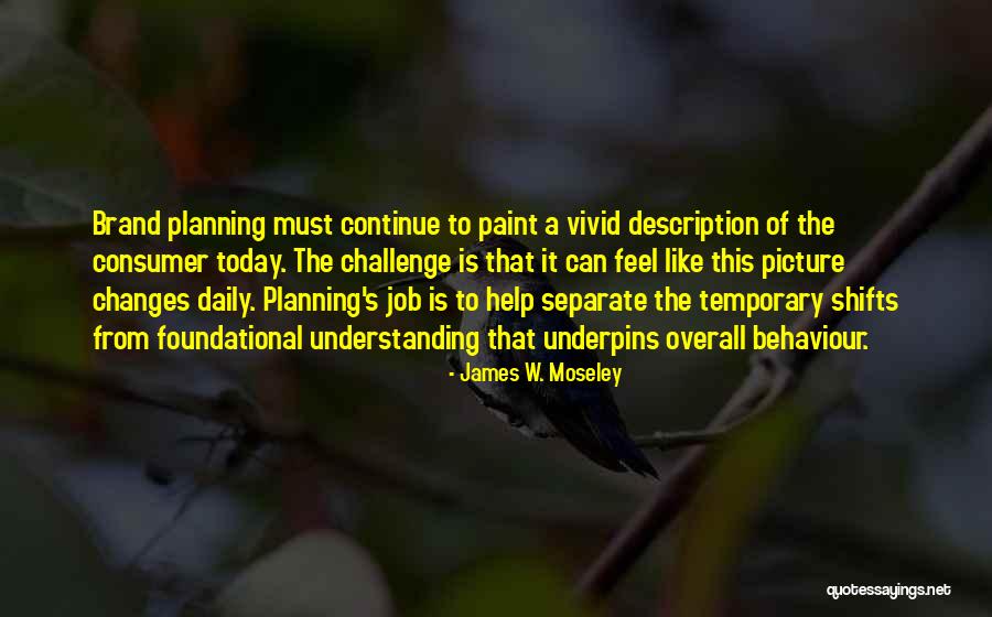 Daily Planning Quotes By James W. Moseley