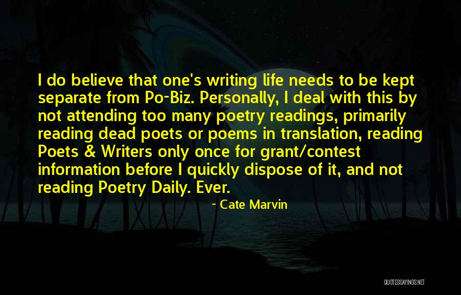 Daily Poems Quotes By Cate Marvin Daily Poems Quotes By Cate Marvin