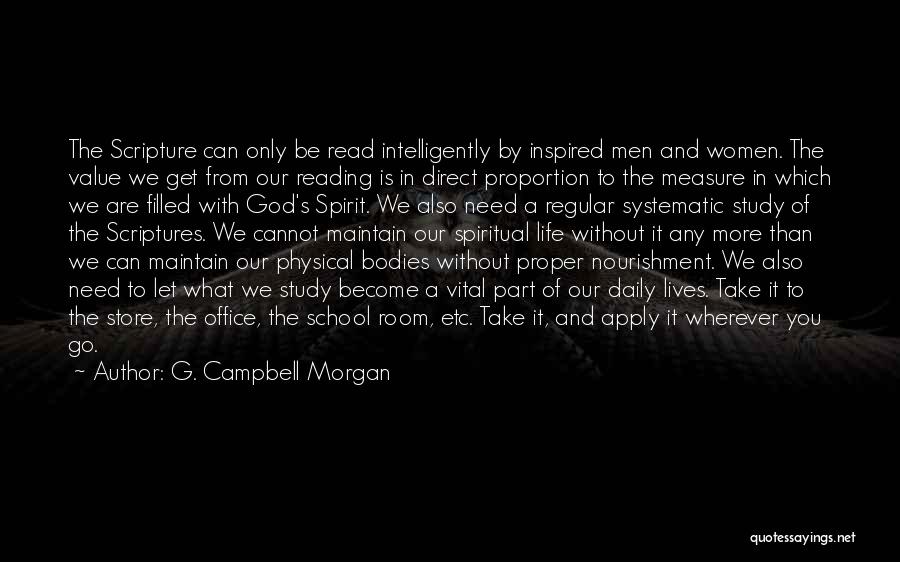 Daily Scriptures Quotes By G. Campbell Morgan