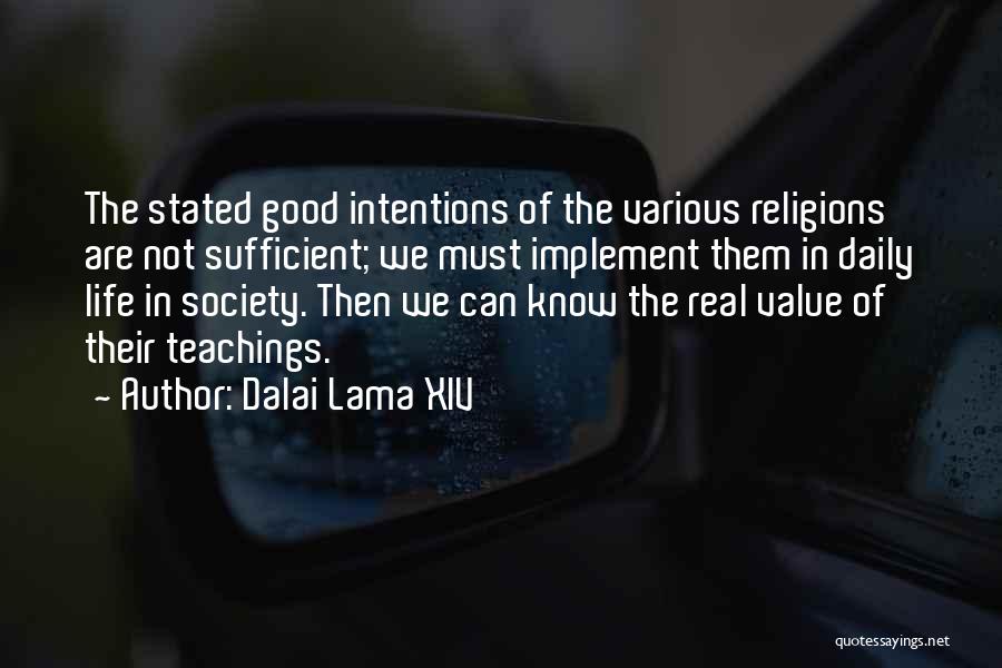 Daily Teachings Quotes By Dalai Lama XIV