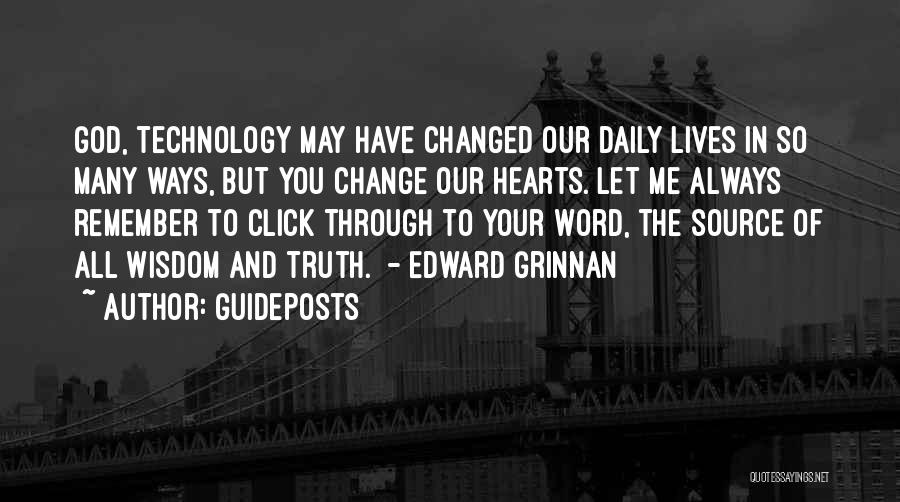 Daily Word Of Wisdom Quotes By Guideposts