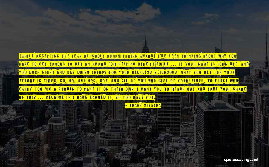 Daimonia In Greek Quotes By Frank Sinatra