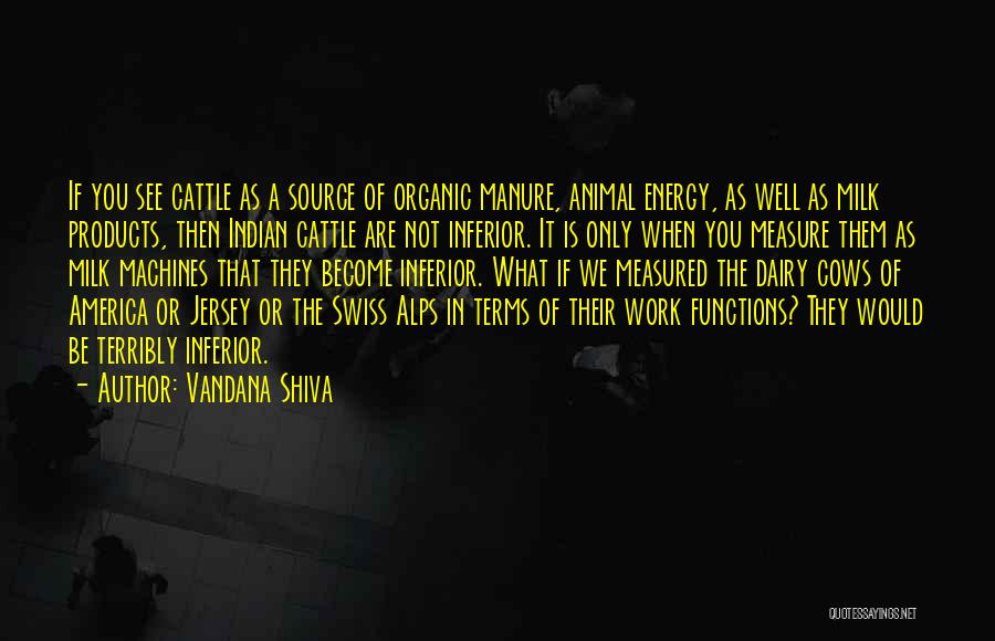 Dairy Milk Quotes By Vandana Shiva